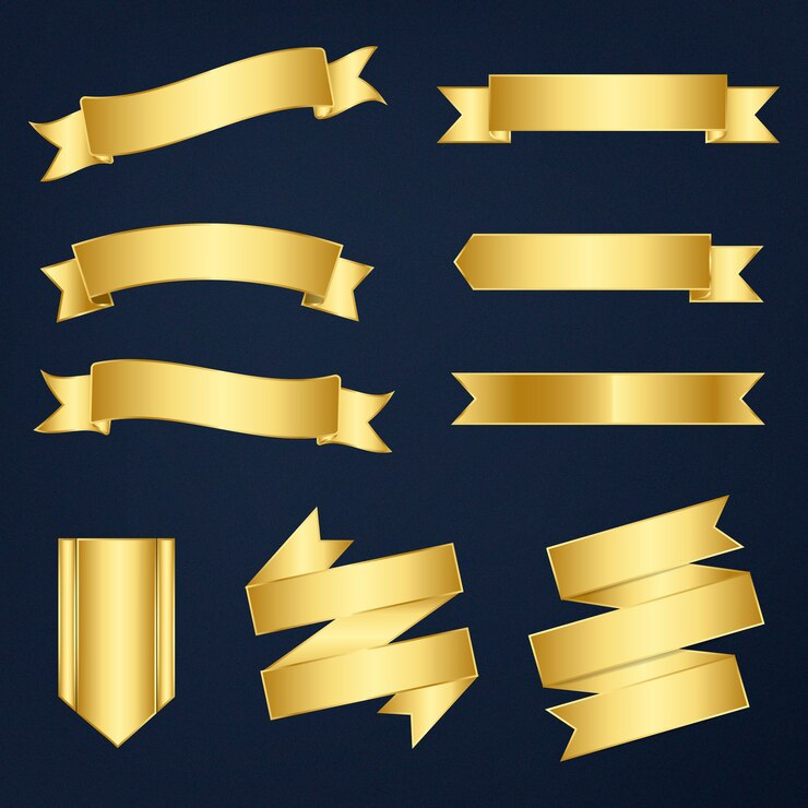 Gratis Vector set van gemengde banners vector