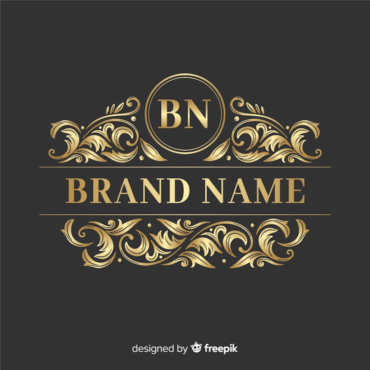 Gratis Vector sierlijk elegant logo