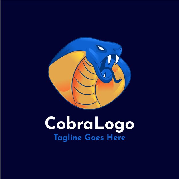 Sjabloon voor creatief cobra-logo