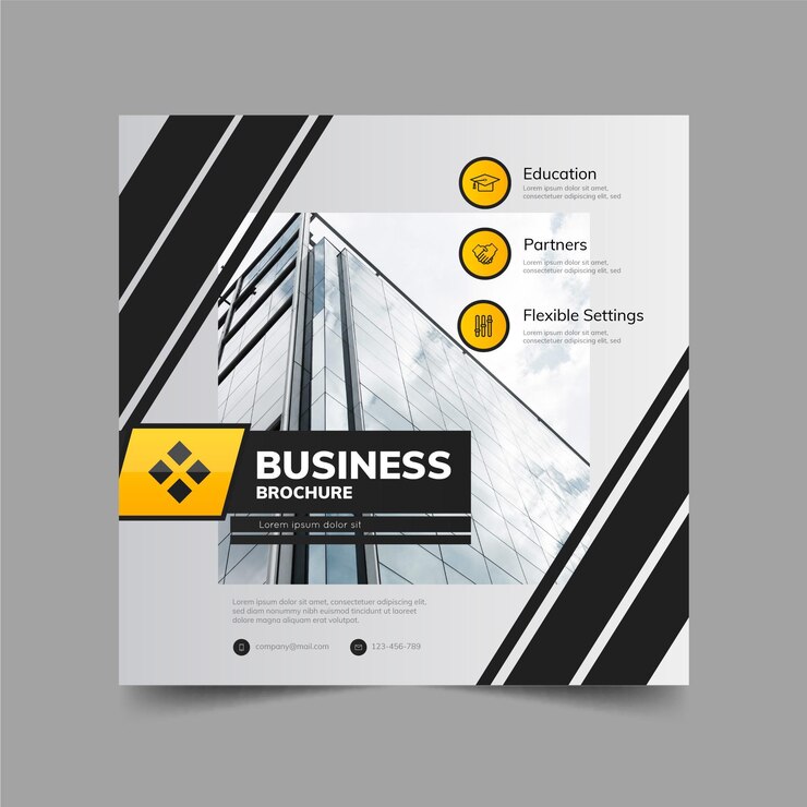 Gratis Vector sjabloon voor zakelijke folders
