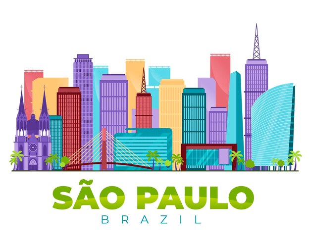Skyline van Sao paulo