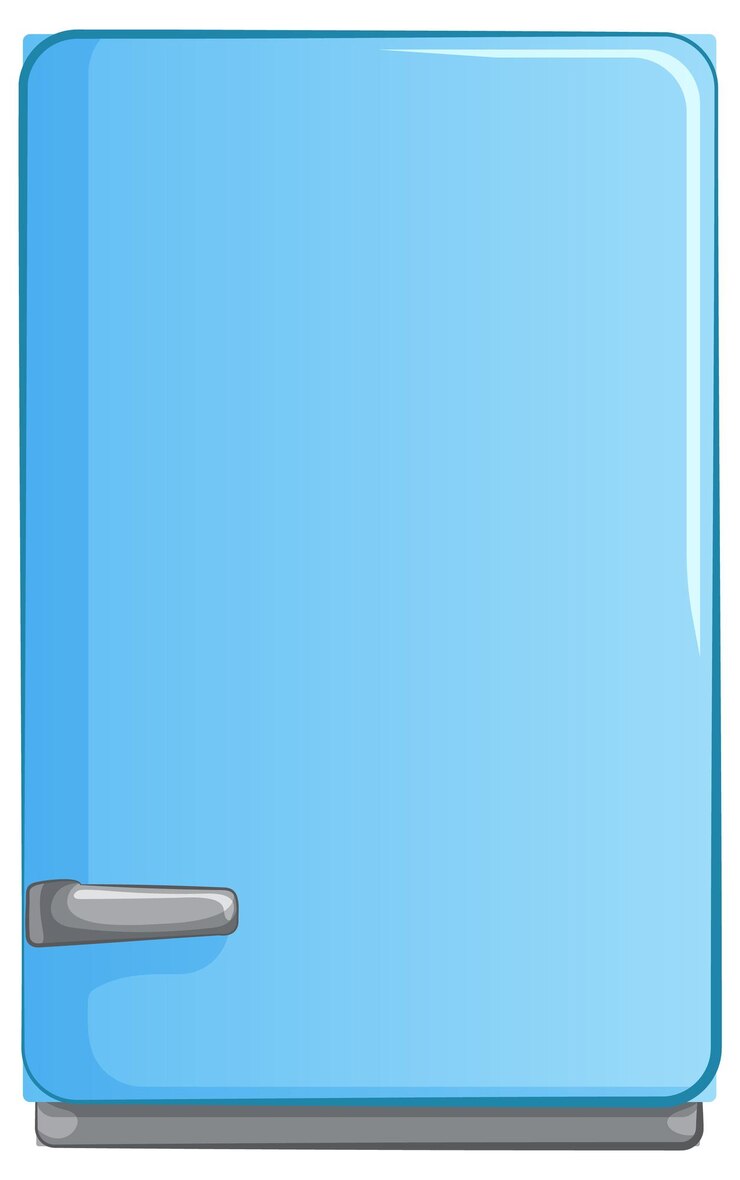 Gratis Vector slimme moderne koelkast illustratie