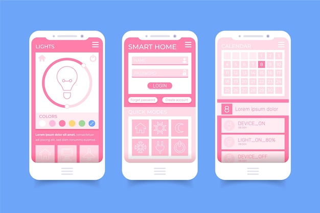 Smart home-applicatie