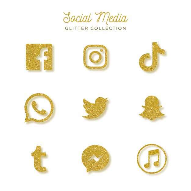 Social media iconen