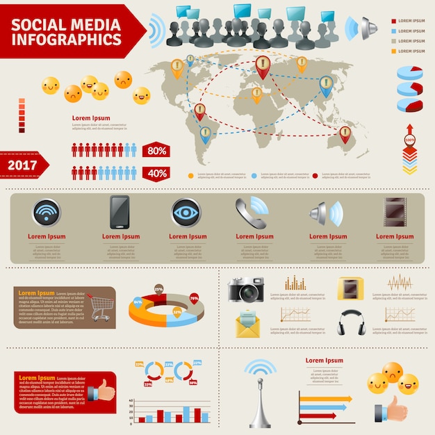 Social Media Infographics