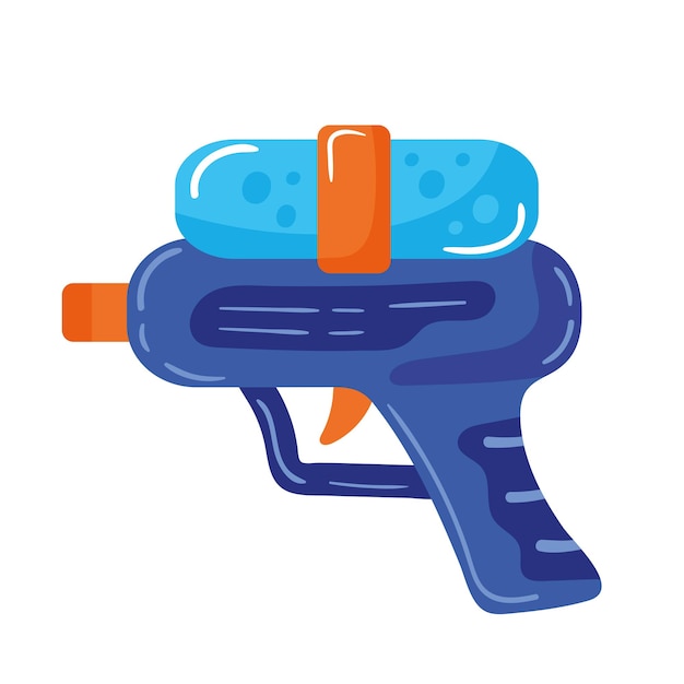 Gratis vector songkran waterpistool speelgoed