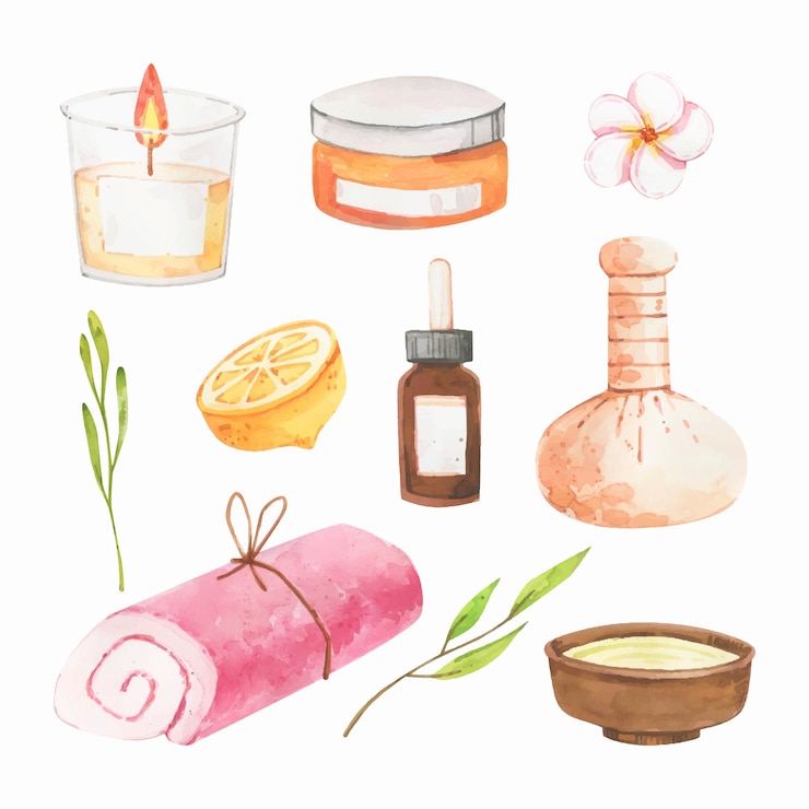 Gratis Vector spa elementen vrij graphics