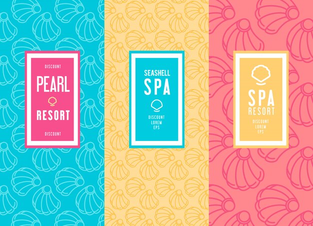 Spa salon logo ontwerp.