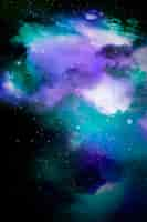 Gratis vector space galaxy achtergrond