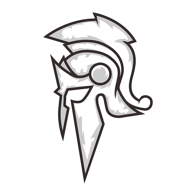 Spartaans logo ontwerp