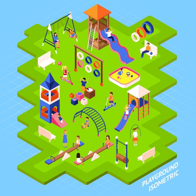 Speeltuin Park Poster
