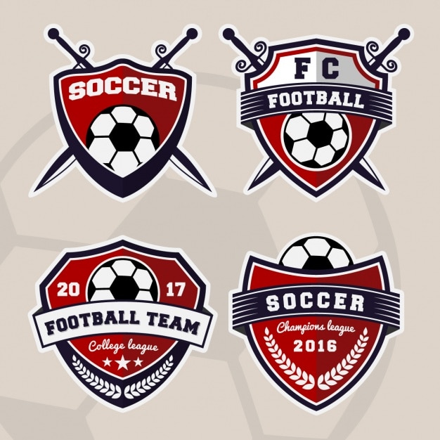 Gratis vector sport emblemeninzameling