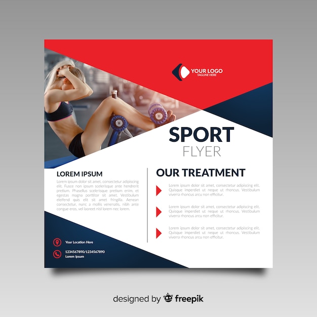 Sport flyer