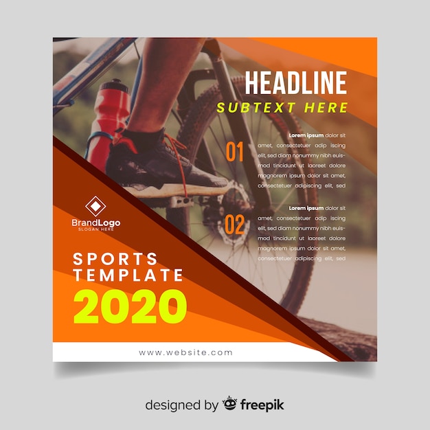 Sport flyer