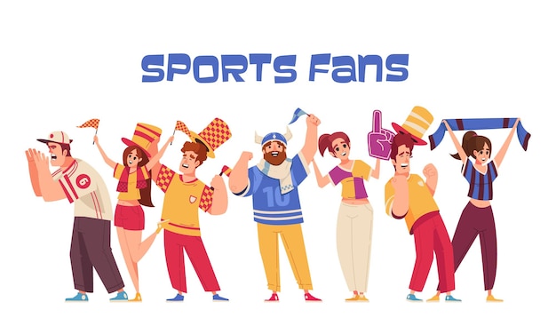 Gratis vector sportfanset