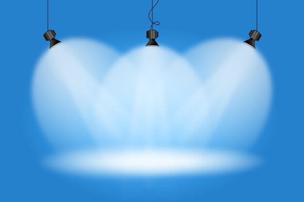 Spotlichten achtergrond