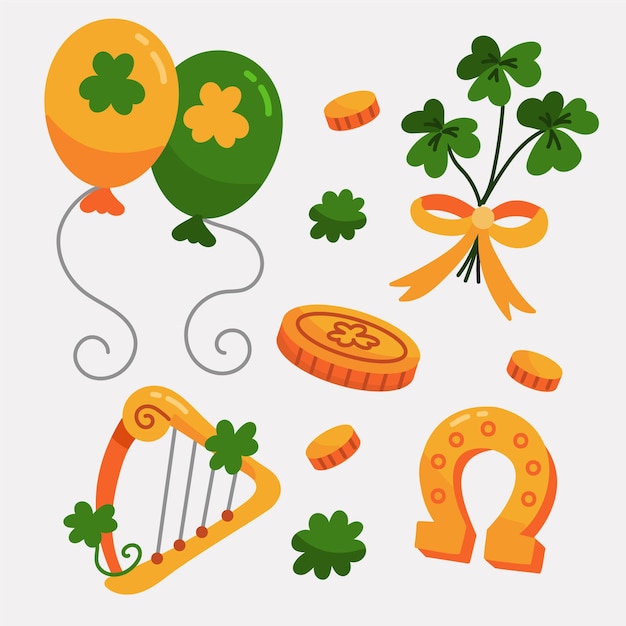 Gratis vector st. patrick dag instagram-elementen