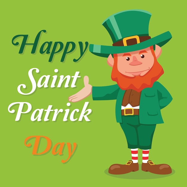 St. patrick's achtergrond ontwerp