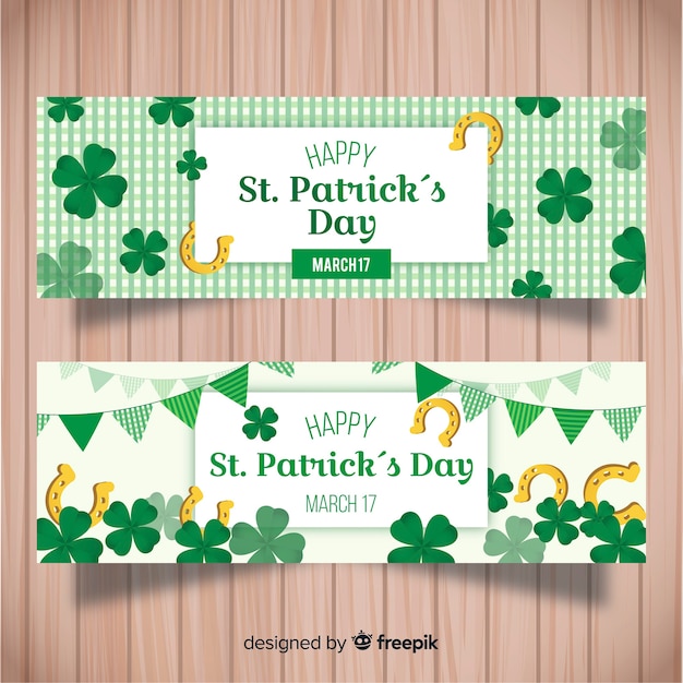 St. patrick's dag banner