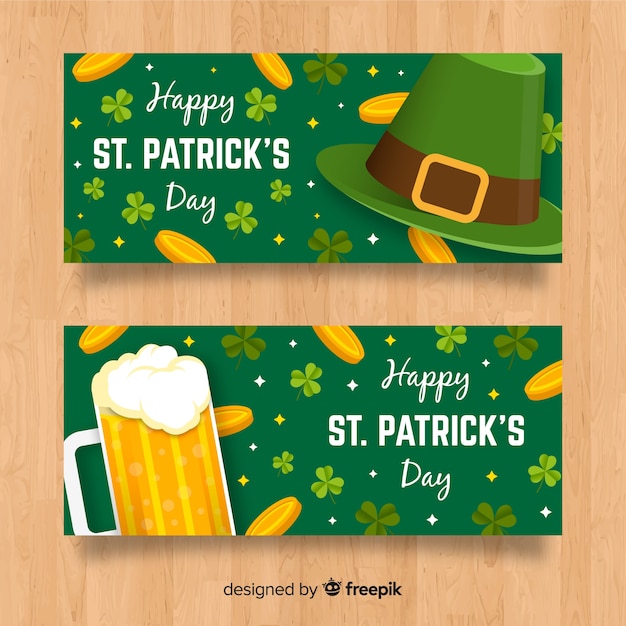 St. patrick's dag banner