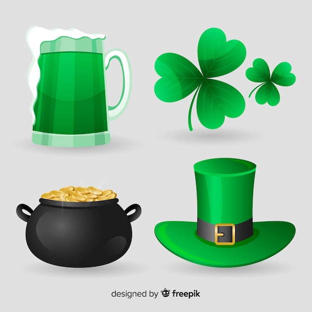 St. patrick's day element collectie