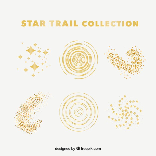 Star trail-collectie