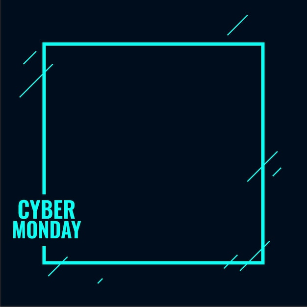 Stijlvolle cyber maandag technische achtergrond voor korting