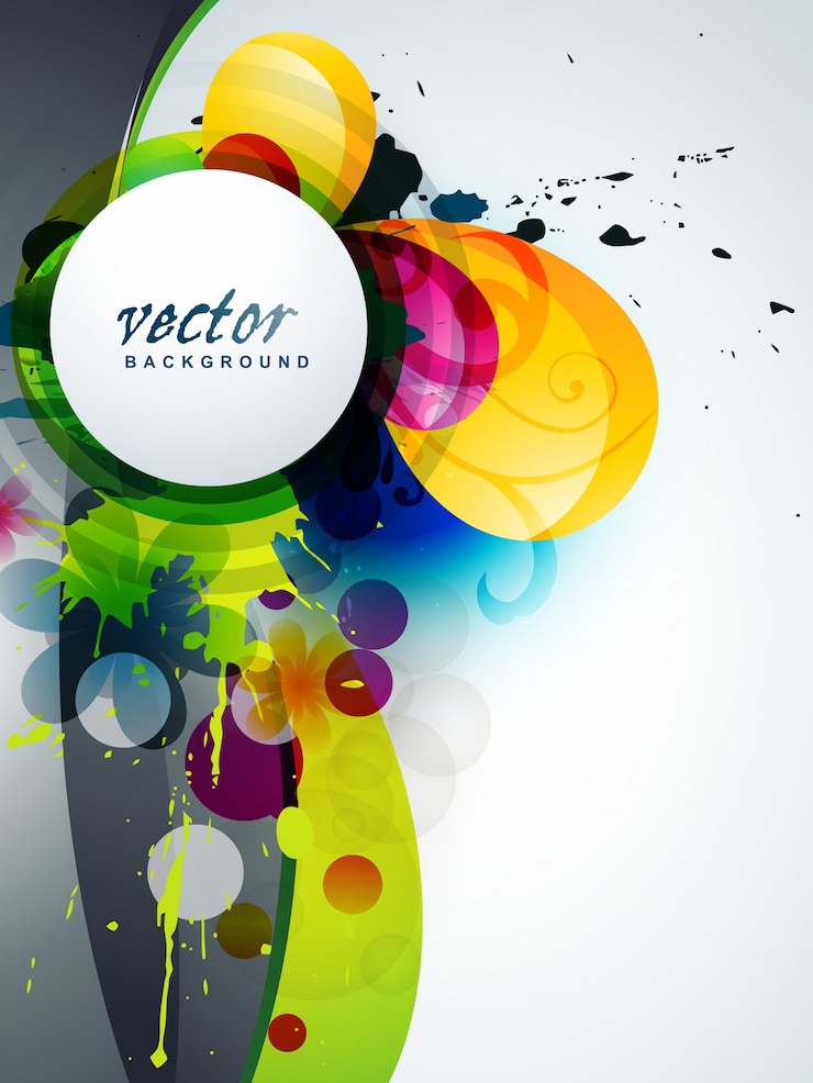 Gratis Vector stijlvolle grungy abstracte vector illustratie achtergrond