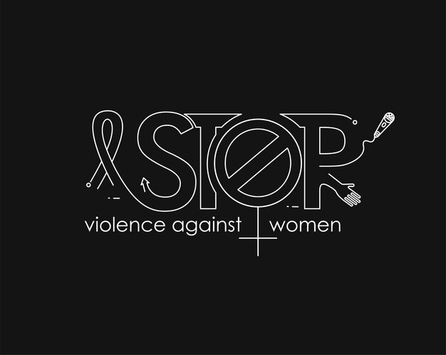 Stop geweld tegen vrouwen op de Internationale Dag voor de uitbanning van geweld tegen vrouwen