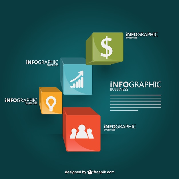 Gratis vector strategie infographic ontwerp