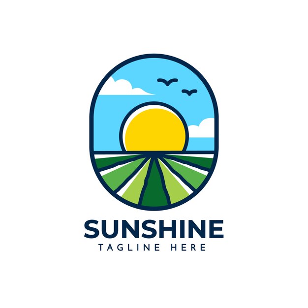 Sunshine Logo Template