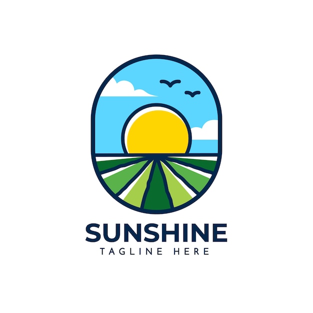 Sunshine Logo Template