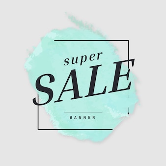 Super sale-banner