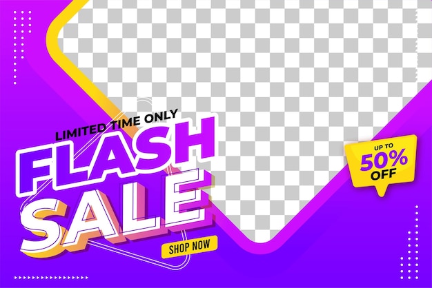 super sale bannersjabloon flash sale kortingspromotie