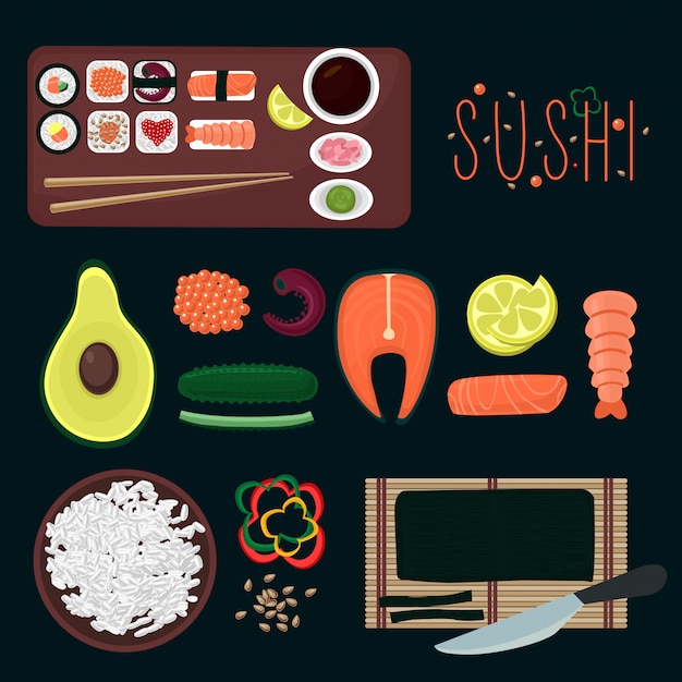 Sushi Elements-collectie