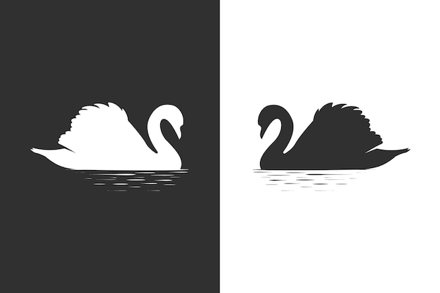 Swan silhouet concept