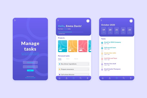 Taakbeheer app concept