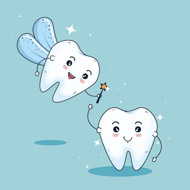Tandenfee voor tandheelkundige hygiëne