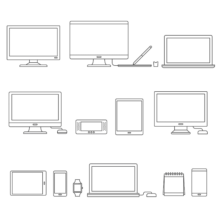 Gratis Vector technologie apparaten