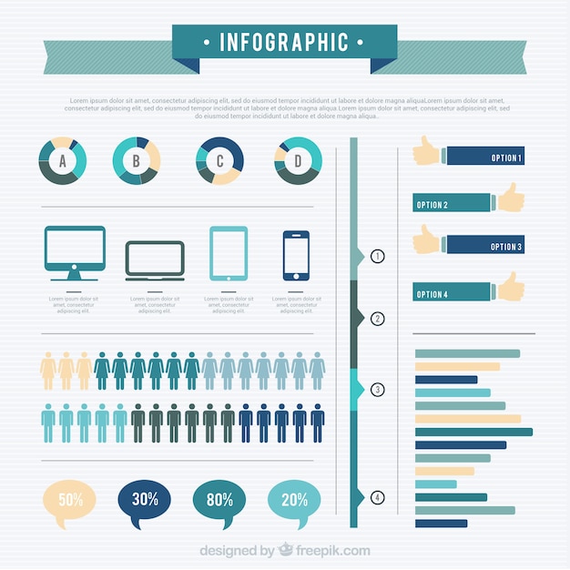 Technologie infographic