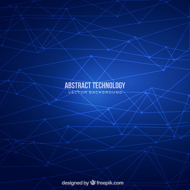Technologieachtergrond in abstracte stijl