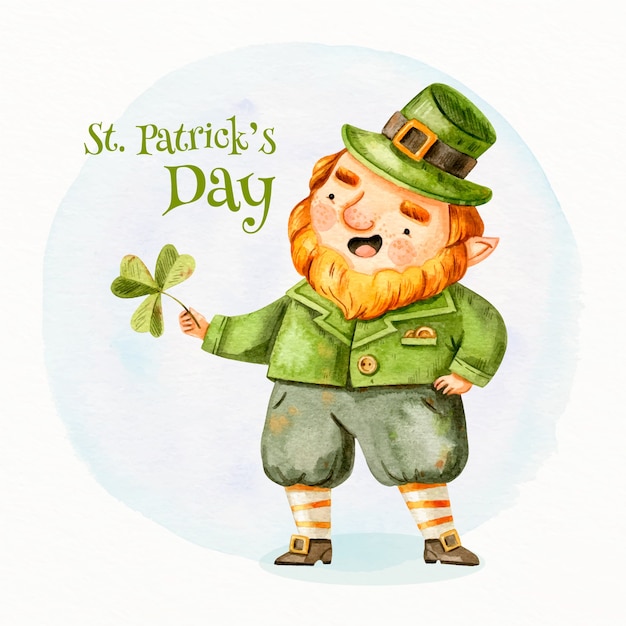 Tekening van st. patricks dag thema