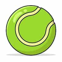 Gratis vector tennisbal