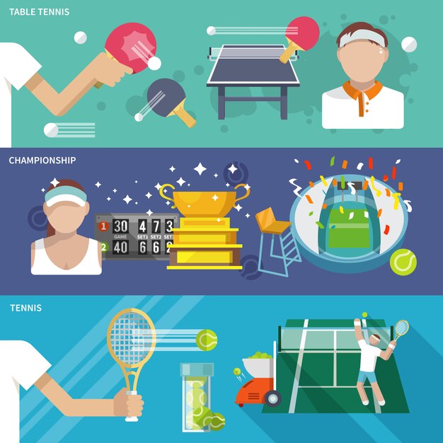 Tennisbannerset