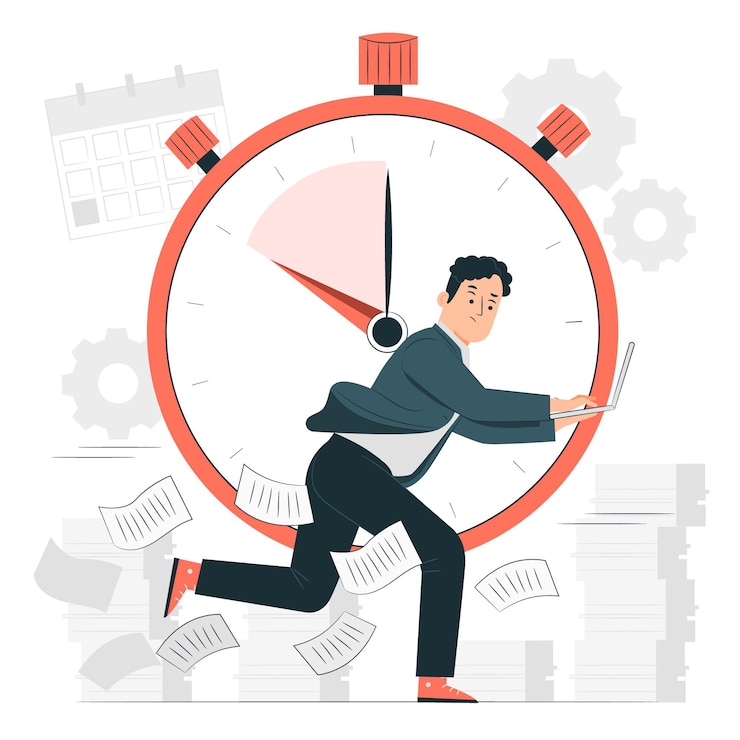 Gratis Vector termijn concept illustratie