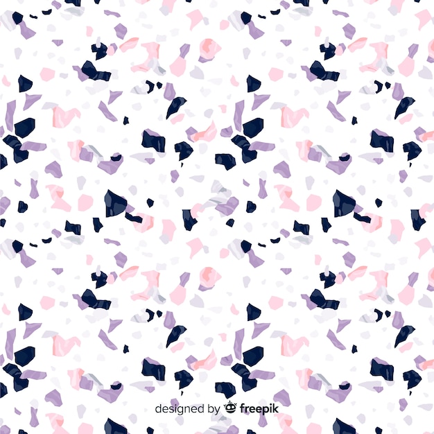 Gratis vector terrazzo vloeren achtergrond