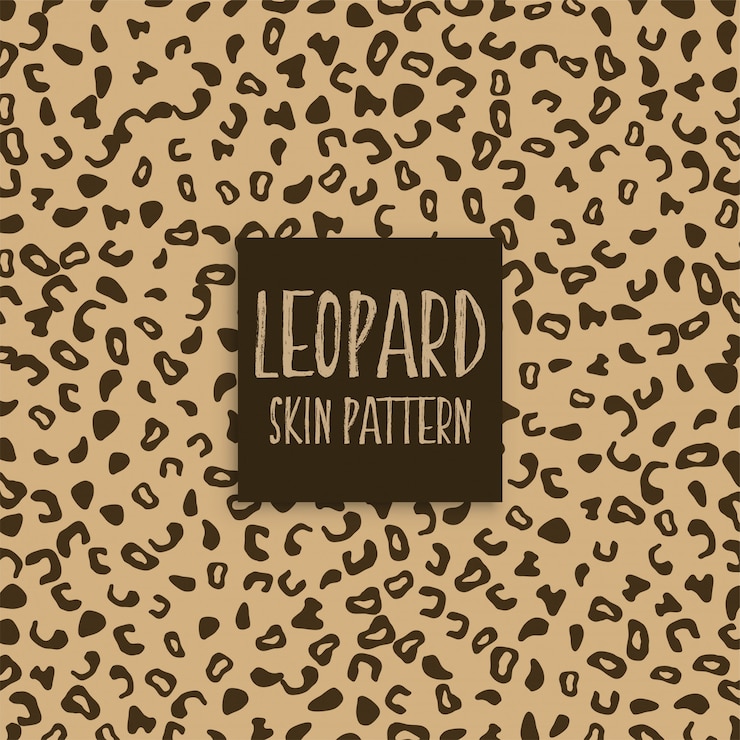 Gratis Vector textuurafdrukken van luipaardvel