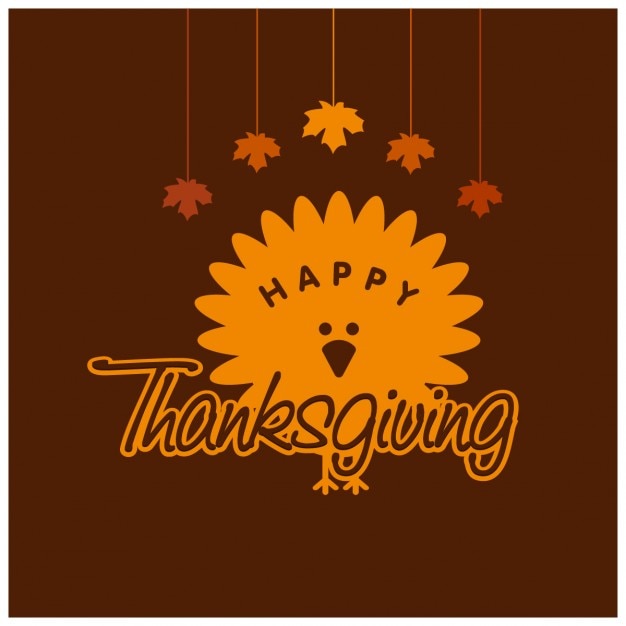 Gratis vector thanksgiving day logo design