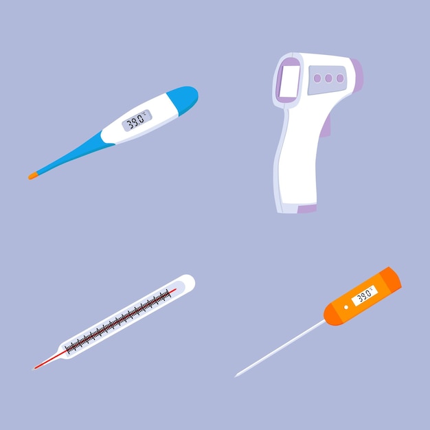 Thermometertypes ingesteld