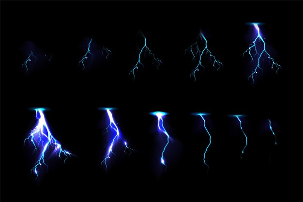 Thunderbolt-aanvallen ingesteld voor game-fx-animatie